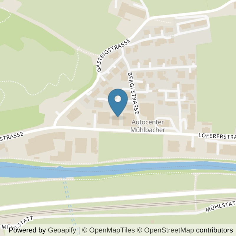 Map: location of ICH FÜR MICH Fitness GmbH in Kirchbichl