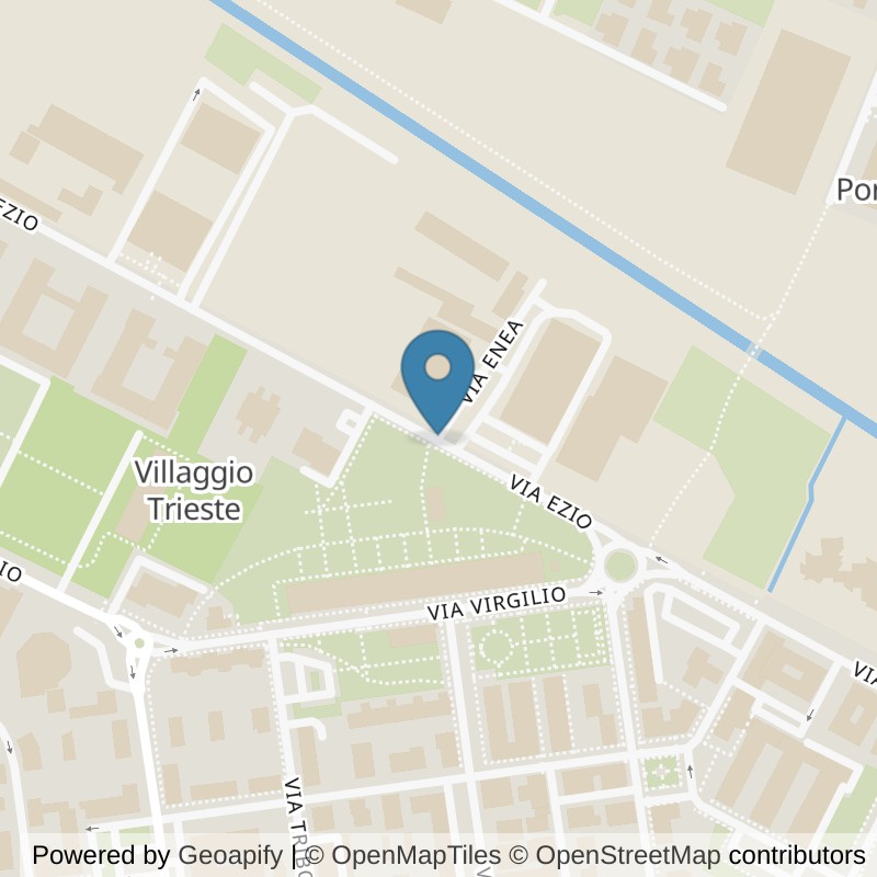 Map: location of ICON Palestre Latina Via Ezio in Latina