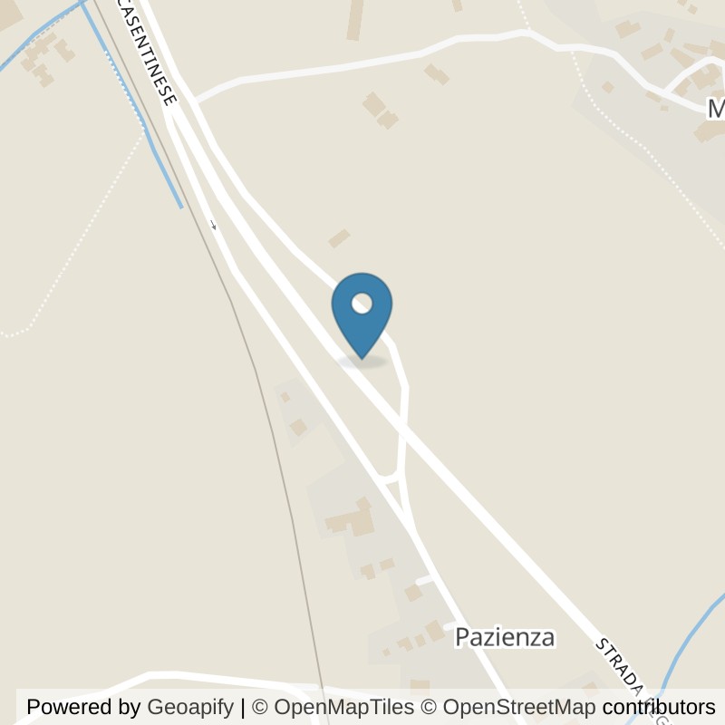 Map: location of ICON Palestre Arezzo in Arezzo