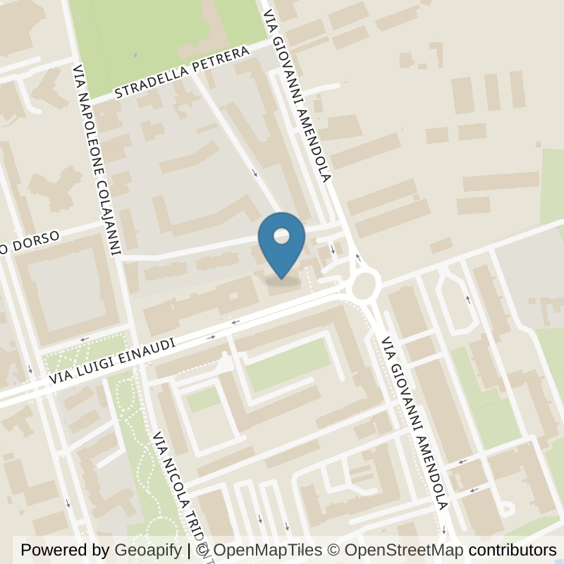 Map: location of ICON Palestre Bari in Bari