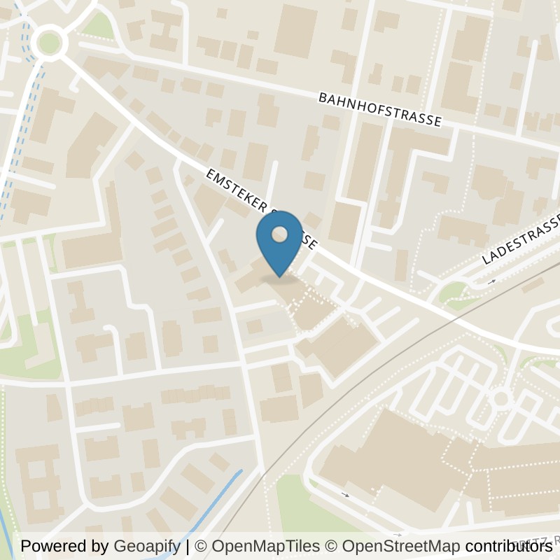 Map: location of INJOY Cloppenburg in Cloppenburg