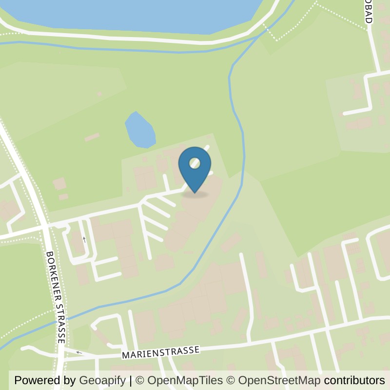 Map: location of INJOY Dorsten in Dorsten
