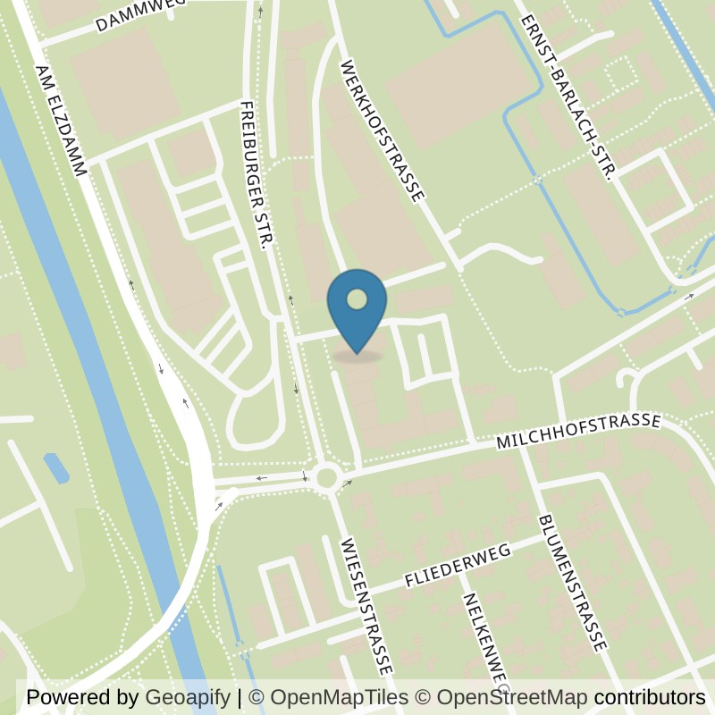 Map: location of INJOY Emmendingen in Emmendingen