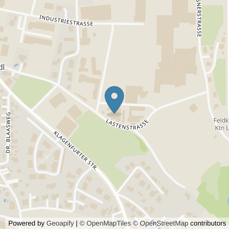 Map: location of INJOY Feldkirchen in Feldkirchen in Kärnten