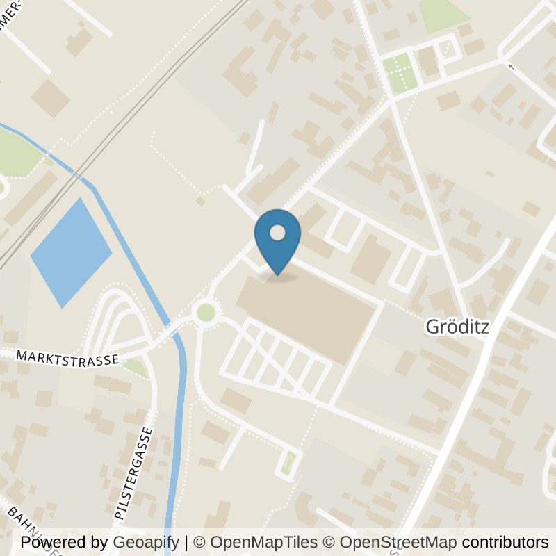 Map: location of INJOY Gröditz in Gröditz