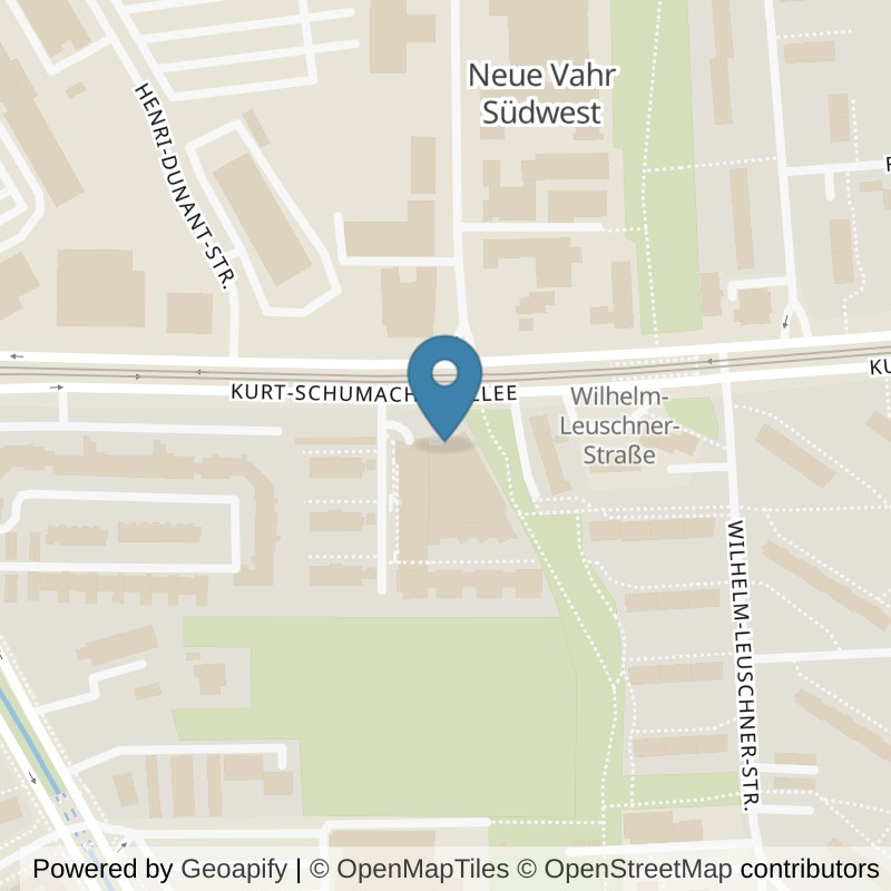 Map: location of INJOY Gym & Swim Bremen in Bremen