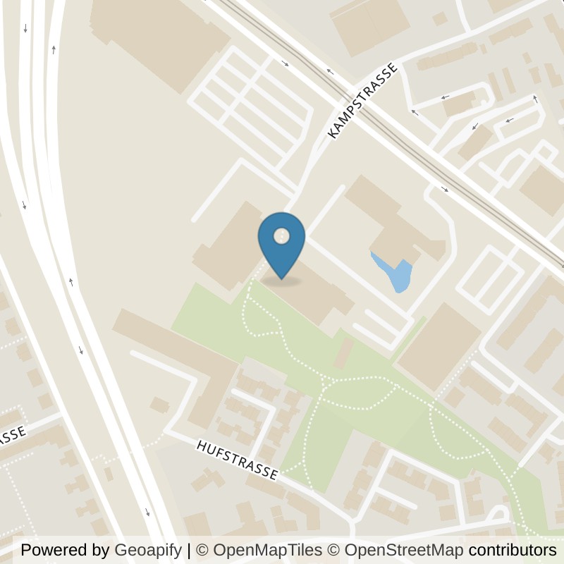 Map: location of INJOY Gym & Swim Duisburg in Duisburg