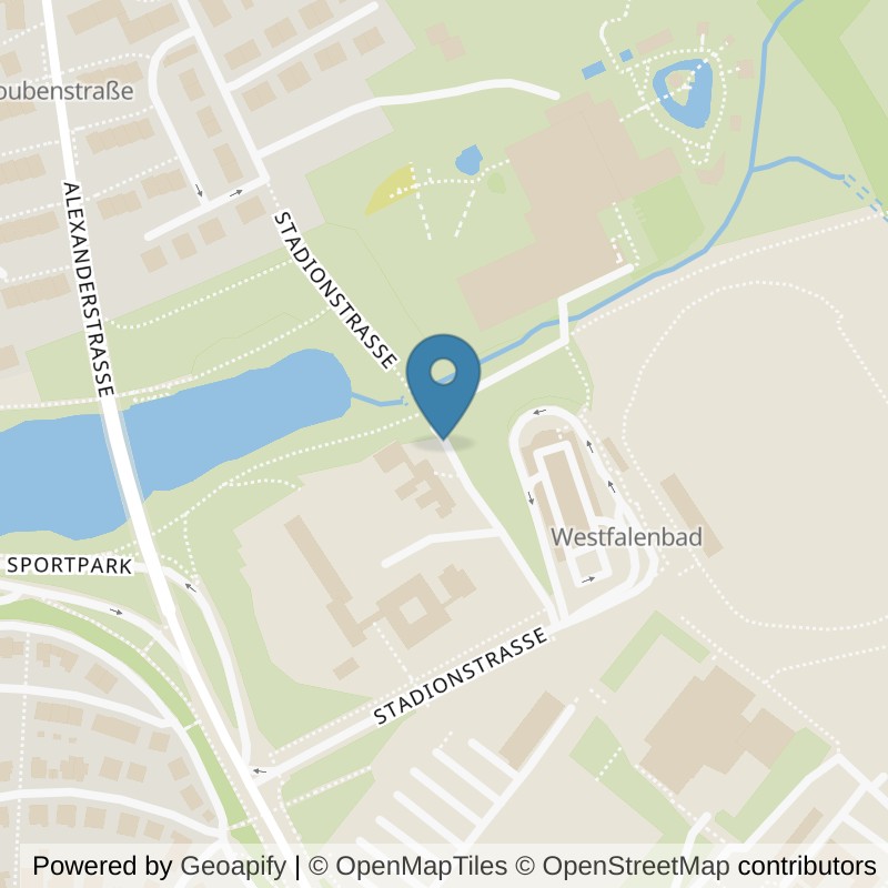 Map: location of INJOY Gym & Swim Hagen in Hagen