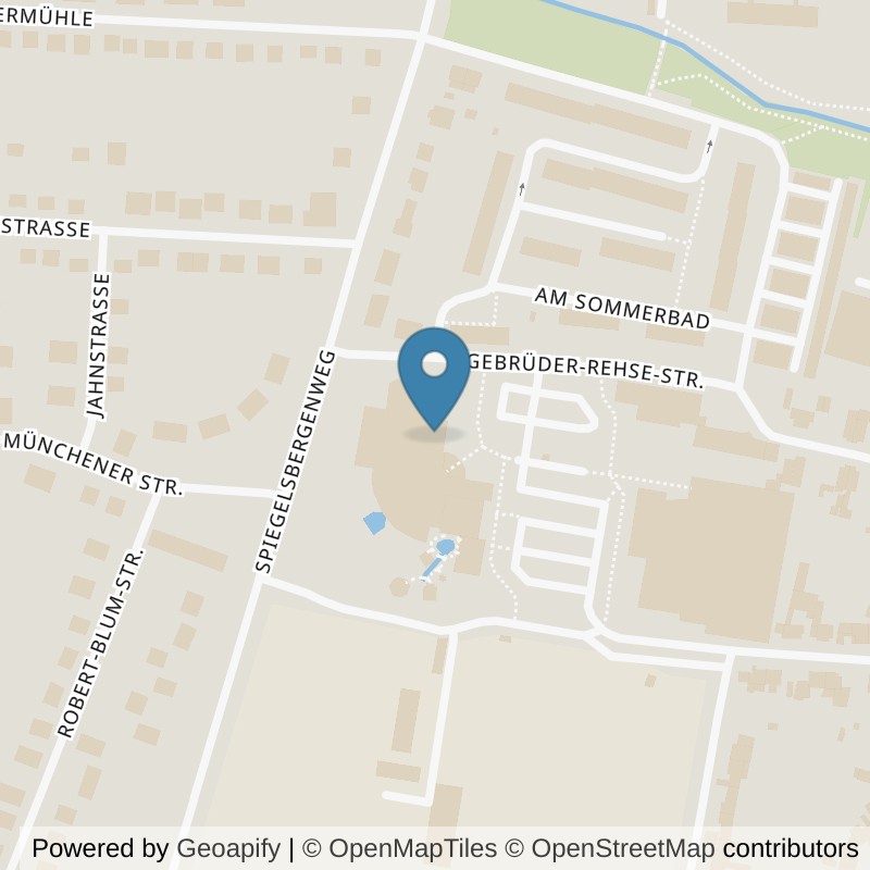 Map: location of INJOY Gym & Swim Halberstadt in Halberstadt