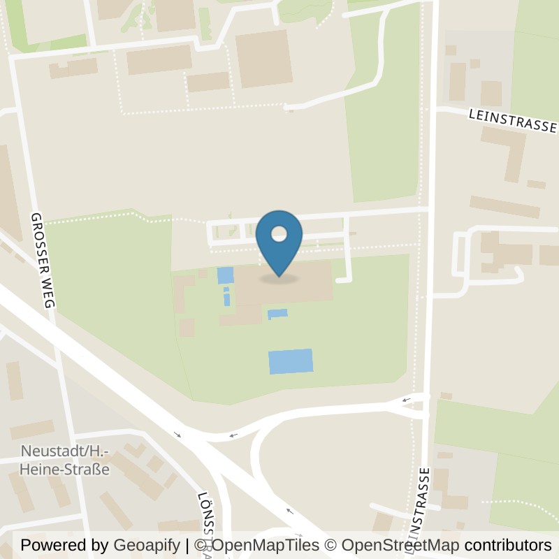 Map: location of INJOY Gym & Swim Neustadt in Neustadt