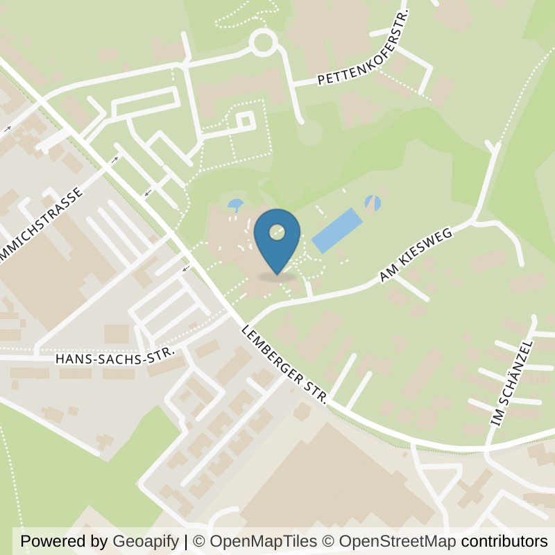 Map: location of INJOY Gym & Swim Pirmasens in Pirmasens