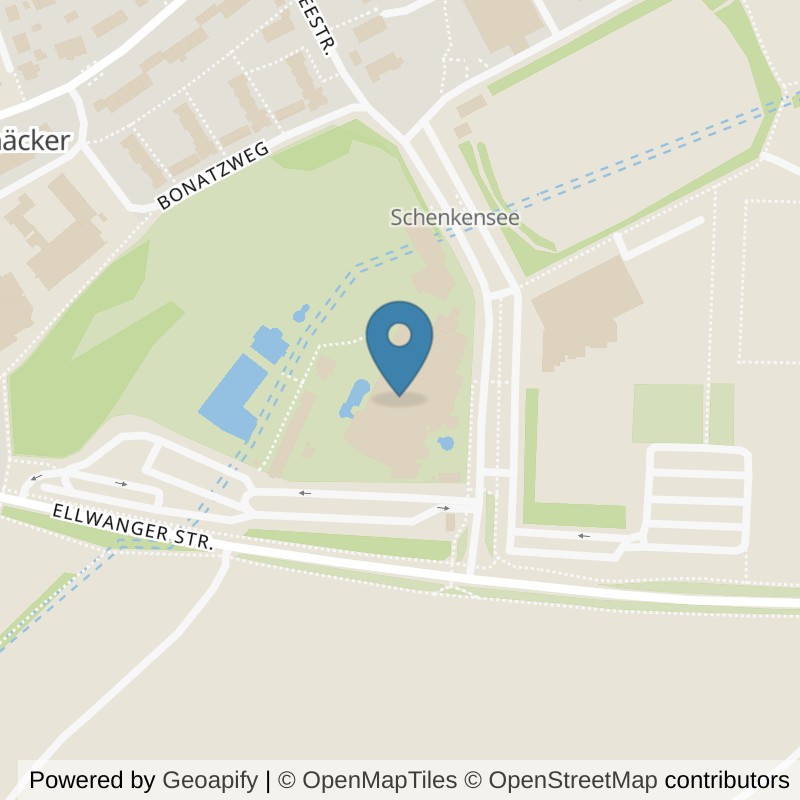 Map: location of INJOY Gym & Swim Schwäbisch Hall in Schwäbisch Hall