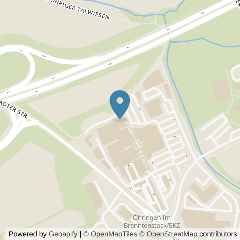Map: location of INJOY Öhringen in Öhringen
