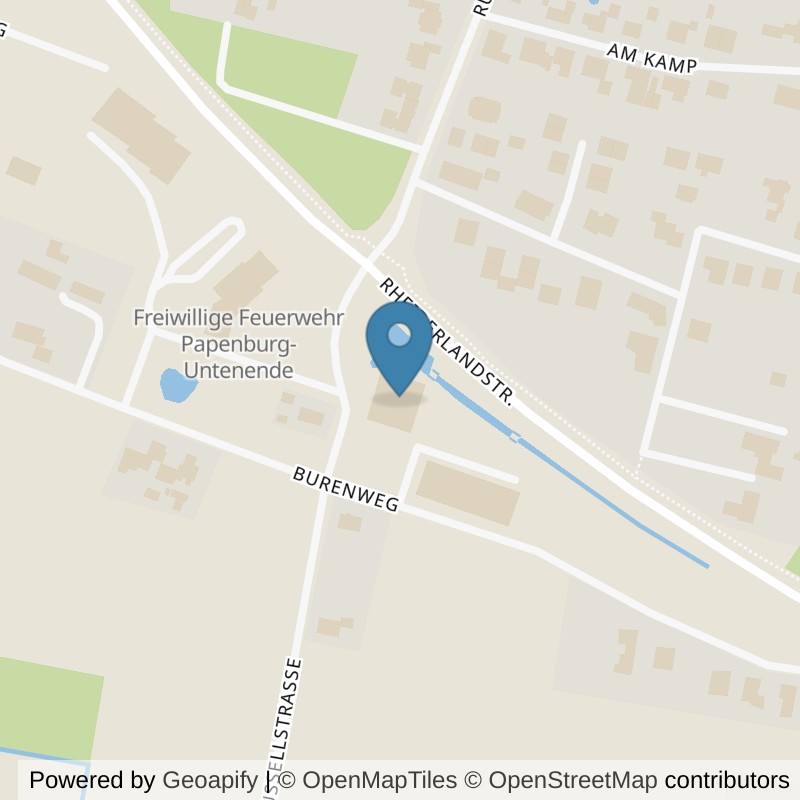 Map: location of INJOY Papenburg in Papenburg