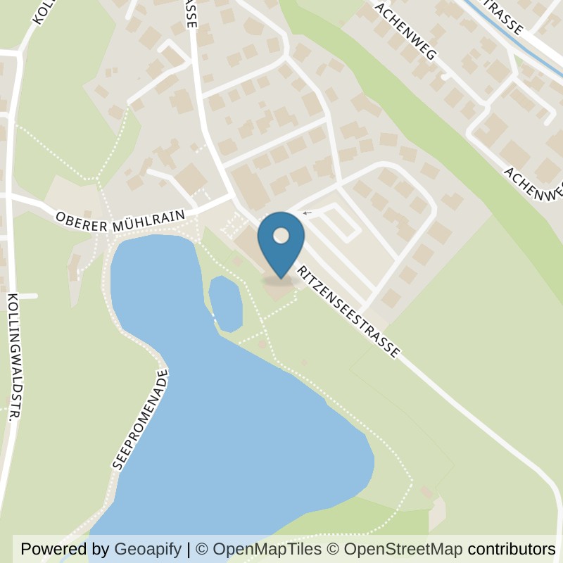 Map: location of INJOY Saalfelden in Saalfelden am Steinernen Meer