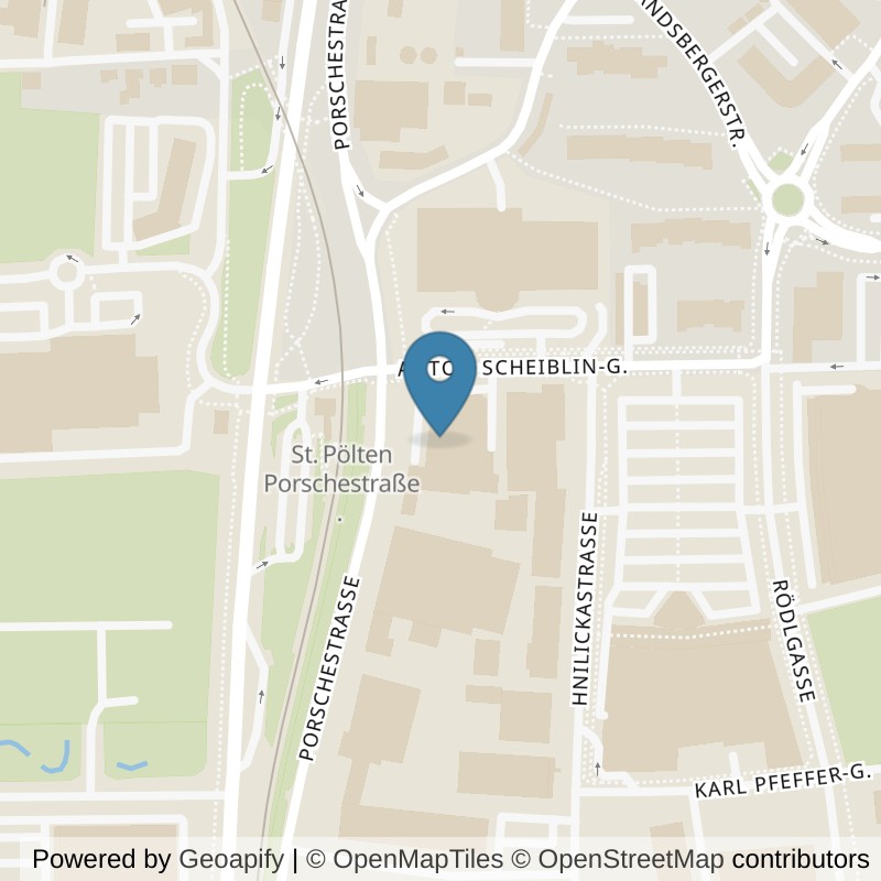 Map: location of INJOY St. Pölten in St. Pölten