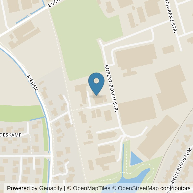 Map: location of INJOY Vechta in Vechta