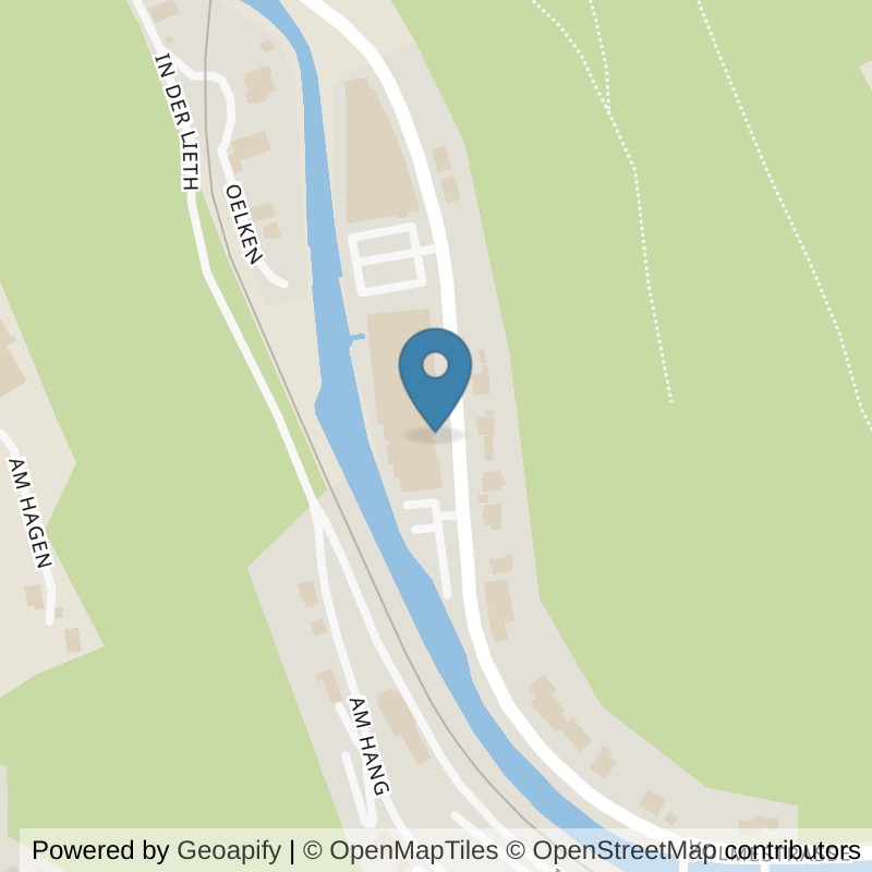 Map: location of INJOY Volmetal in Schalksmühle-Reeswinkel