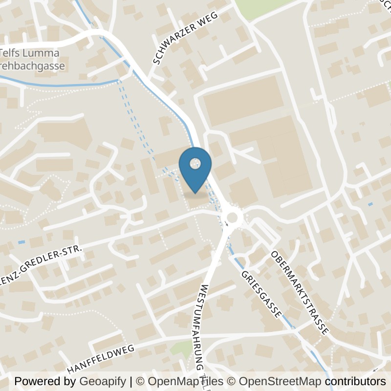 Map: location of INVIBE Telfs in Telfs