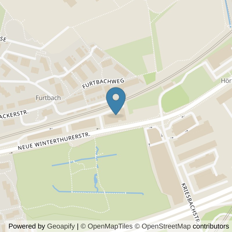 Map: location of Jazzercise Center Wallisellen in Wallisellen
