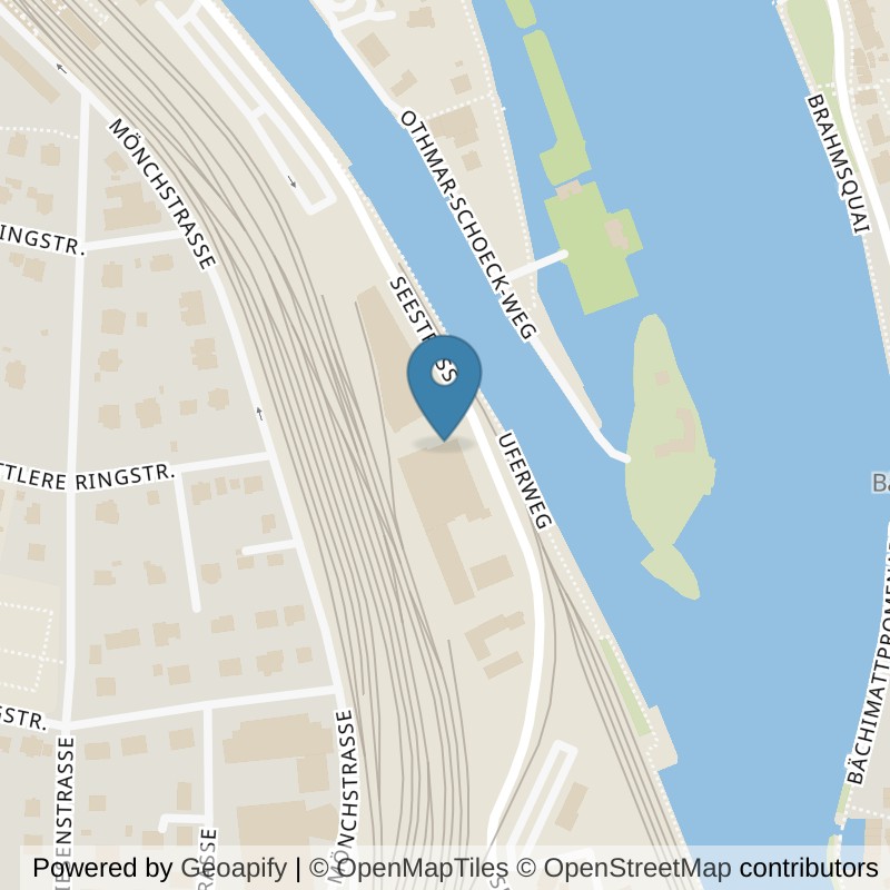 Map: location of Jazzercise Thun - Fitness Center in Thun