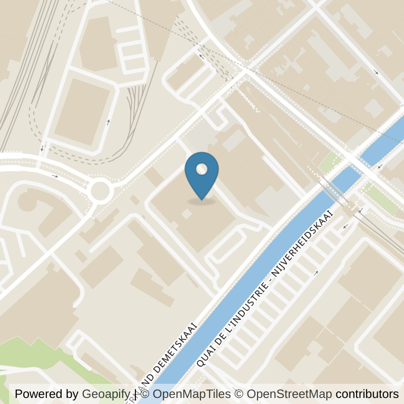 Map: location of Jims Anderlecht in Anderlecht