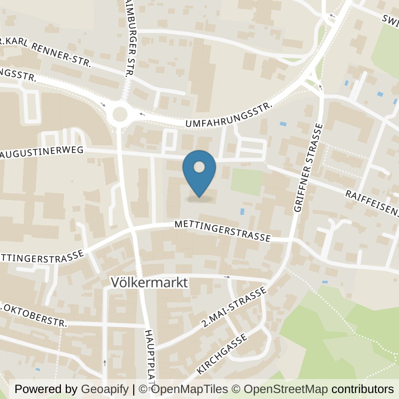 Map: location of JK Sports Fittnessstudio in Völkermarkt