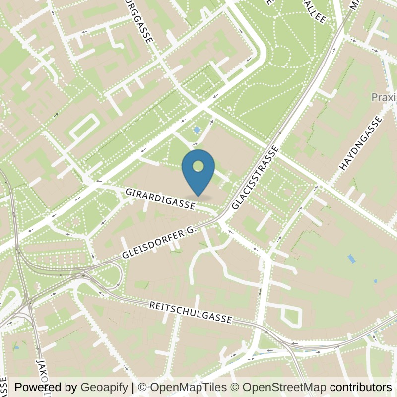 Map: location of John Harris Fitness Thalia Graz in Graz
