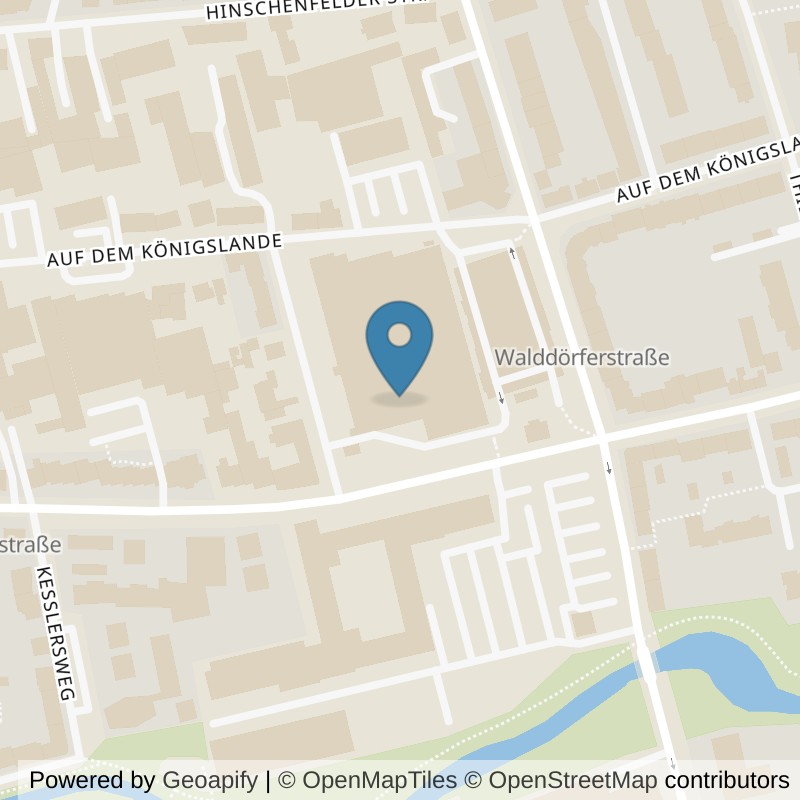 Map: location of John-Reed-Fitness-Hamburg-Wandsbek in Hamburg