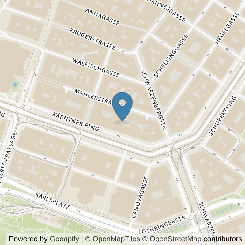 Map: location of JOHN REED Wien-Oper in Wien