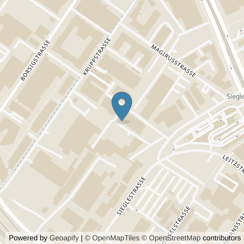 Map: location of JONNY M. Club Pragsattel in Stuttgart
