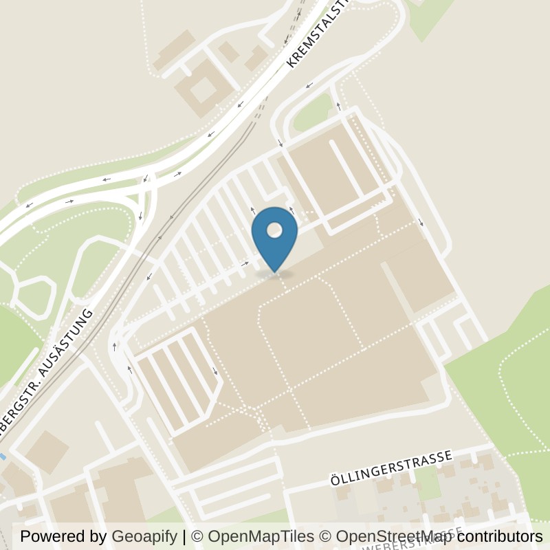 Map: location of Jump & Pump in Leonding