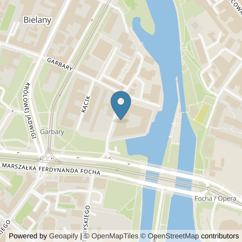 Map: location of Just GYM Siłownie Bydgoszcz 24h in Bydgoszcz