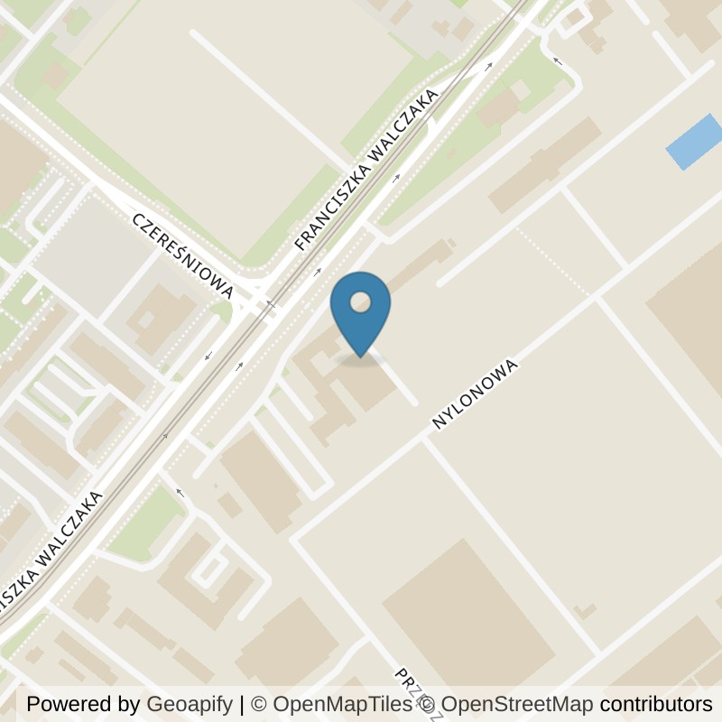Map: location of Just GYM Siłownie Gorzów Wlkp. 24h in Gorzów Wielkopolski
