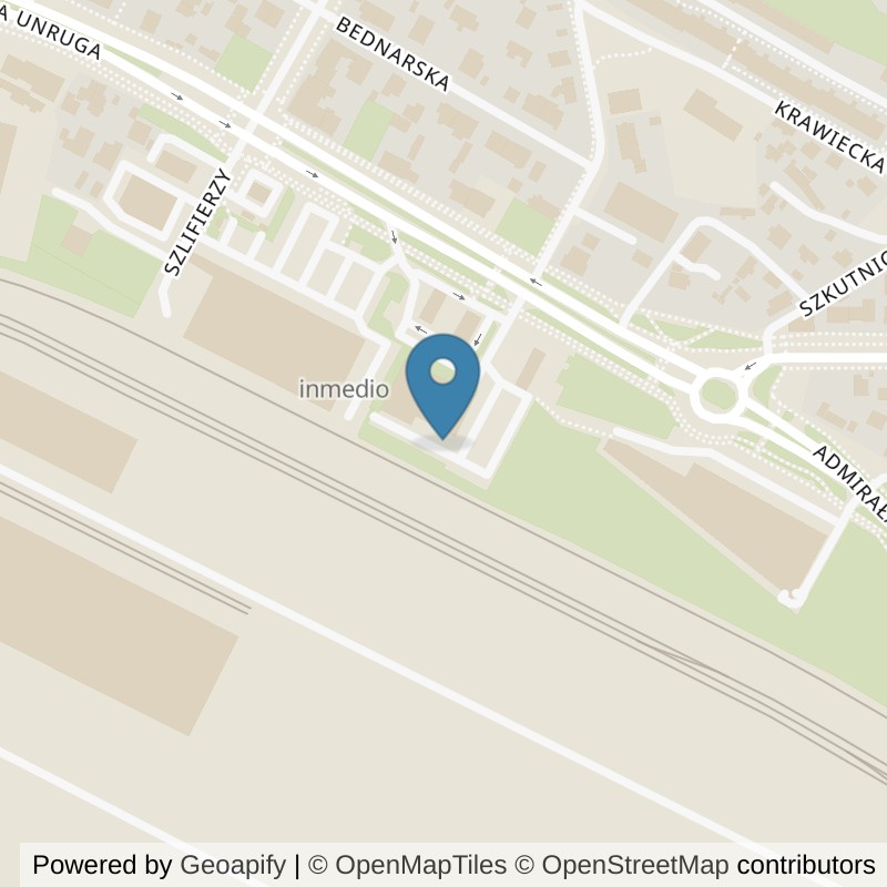 Map: location of Just GYM SIŁOWNIA TYCHY in 43-100 Tychy