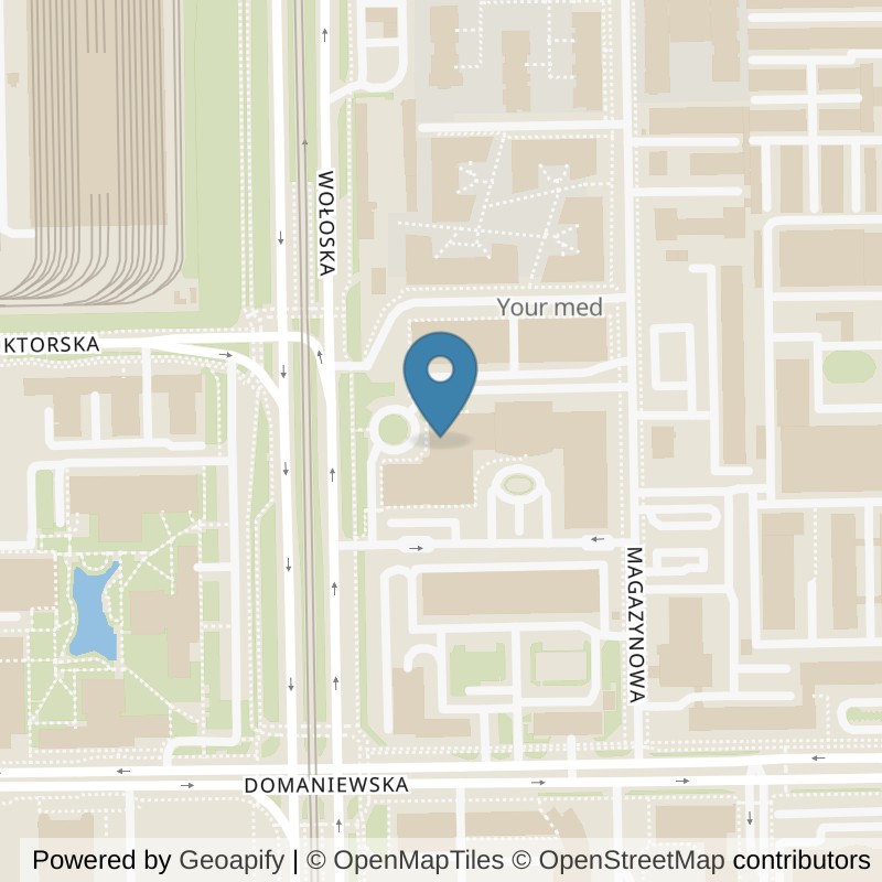 Map: location of Just GYM SIŁOWNIA MOKOTÓW NOVA in Warszawa