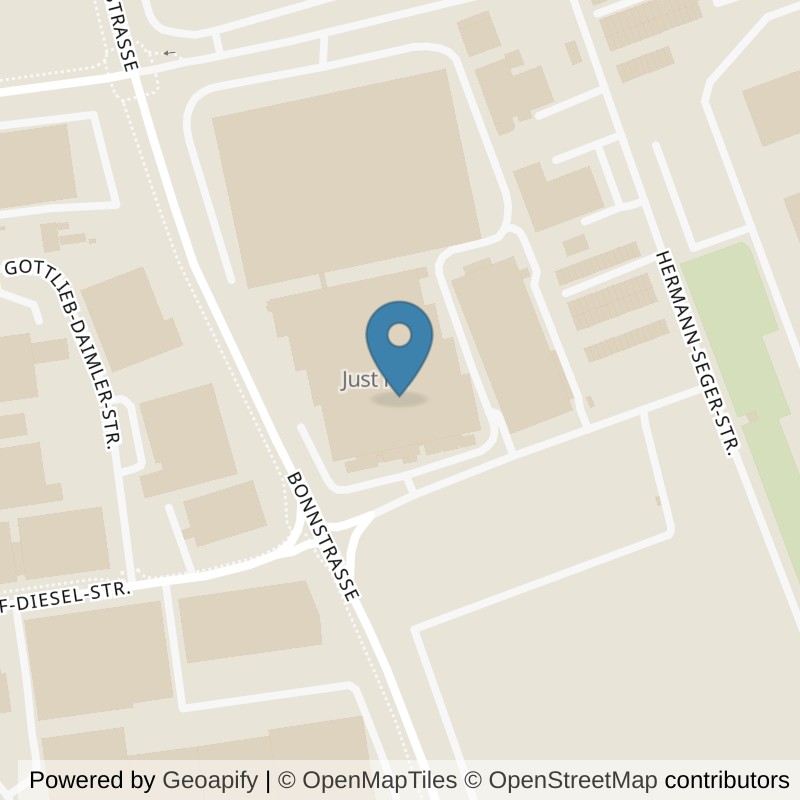 Map: location of Just Fit 03 Classic Frechen in Frechen-Lindenthal