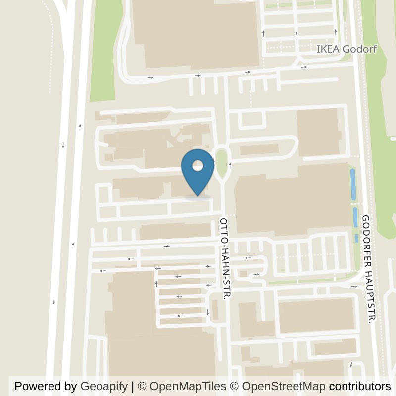 Map: location of Just Fit 10 Light Köln Godorf in Köln