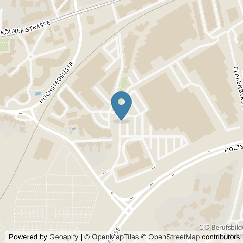 Map: location of Just Fit 16 Classic Frechen in Frechen