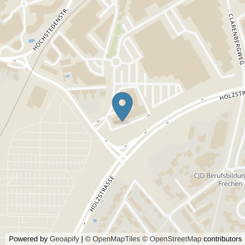 Map: location of Just Fit 16 Light Frechen in Frechen
