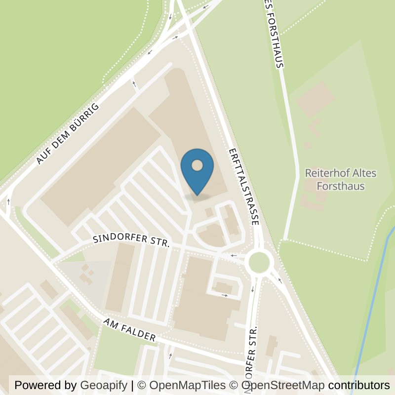 Map: location of Just Fit 19 Light Kerpen in Kerpen
