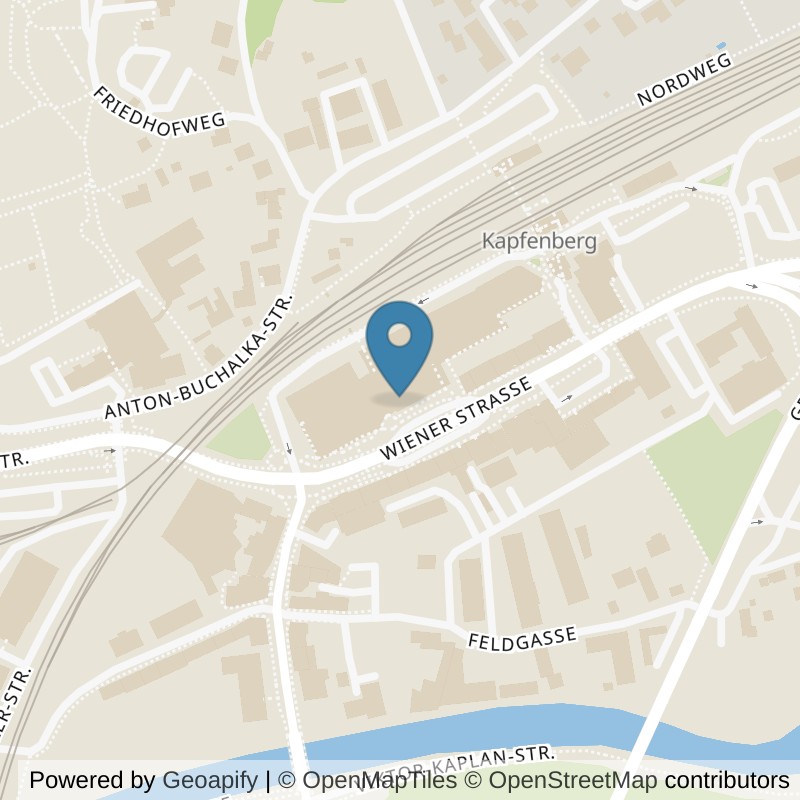 Map: location of Kay‘s Fightclub Kapfenberg in Kapfenberg