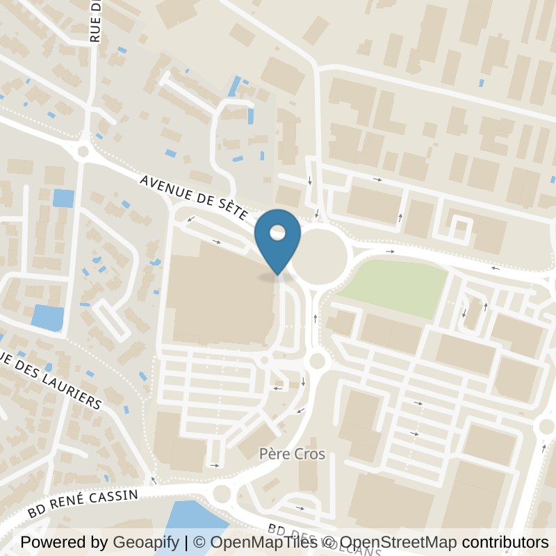 Map: location of Keepcool Agde in Agde