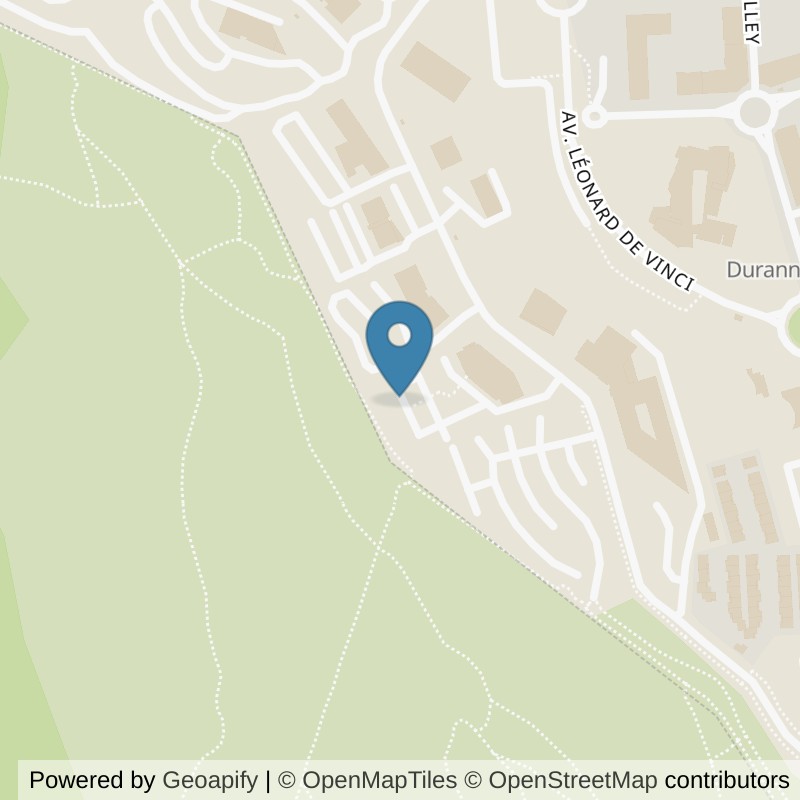 Map: location of Keepcool Aix-en-Provence La Duranne in Aix en Provence