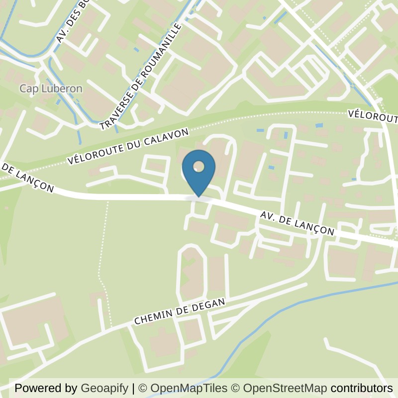 Map: location of Keepcool Apt in Apt
