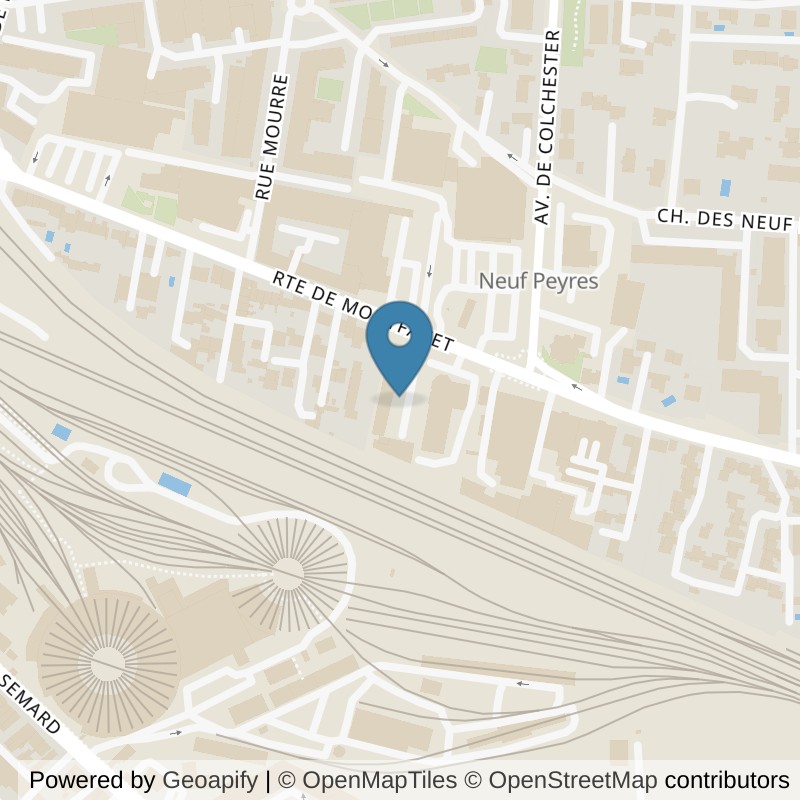 Map: location of Keepcool Avignon Fontcouverte in Avignon