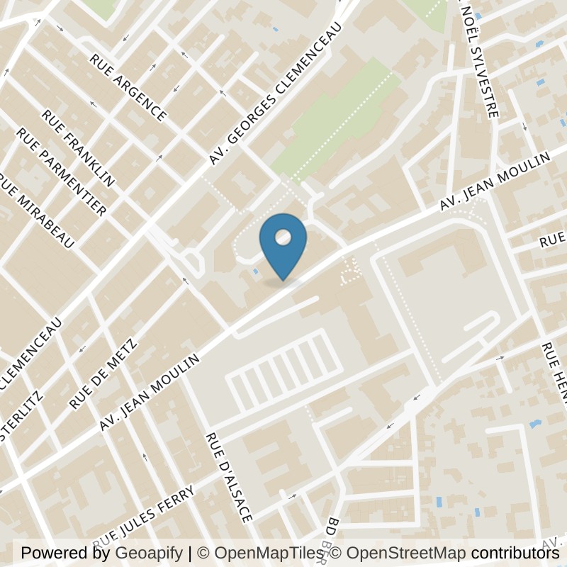 Map: location of Keepcool Beziers in Beziers