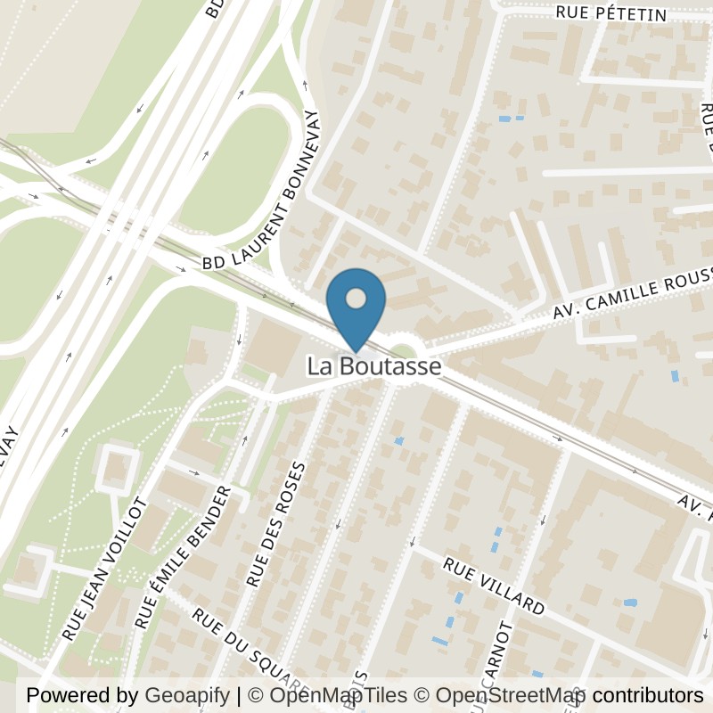 Map: location of Keepcool Bron in Lyon