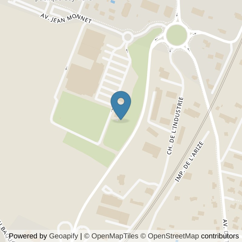 Map: location of Keepcool Carbonne in Carbonne