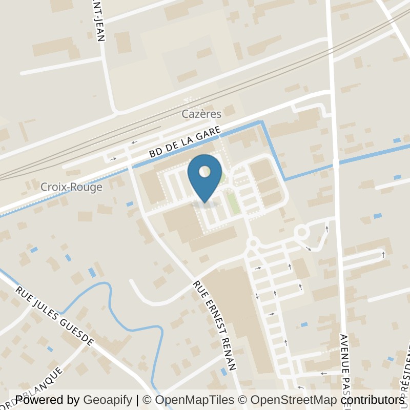 Map: location of Keepcool Cazères in Toulouse